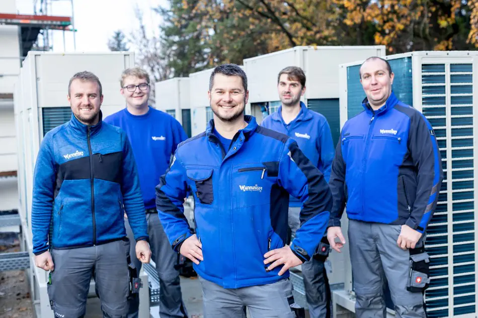 kaeltetechnik wanninger groesster waermepumpentag 2025 team